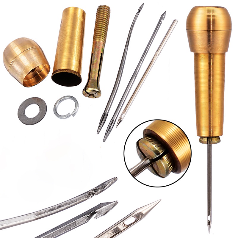 1Set 5 dụng cụ hỗ trợ may vá giày/ lều thủ công chuyên dụng