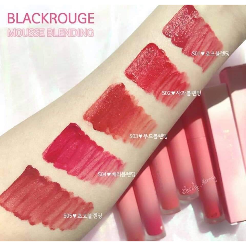 SON KEM BLACK ROUGE Mouse Blending Dòng S