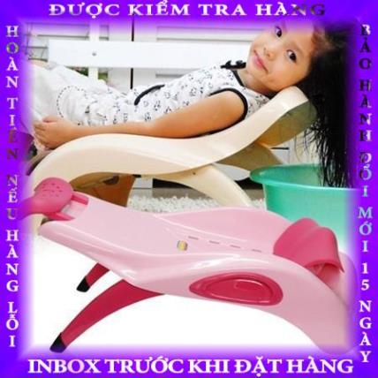 Ghế Gội Đầu Cho Bé Cỡ Đại Việt Nhật - Có Tấm Lót Đỡ Gáy Bé Không Bị Mỏi Cổ hongnghia