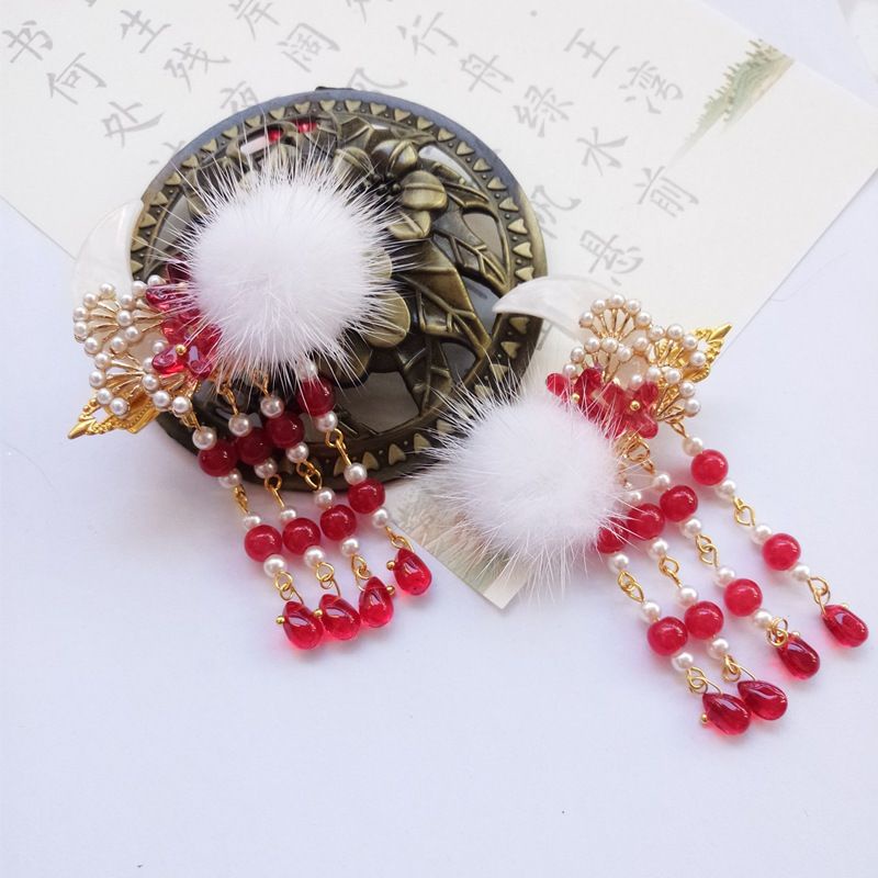 BST KẸP TÓC CỔ TRANG TUYẾT CẦU HỆ LIỆT CÁC MẪU ĐA DẠNG