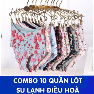 Combo 10 Quần lót điều hòa thông hơi không đường may