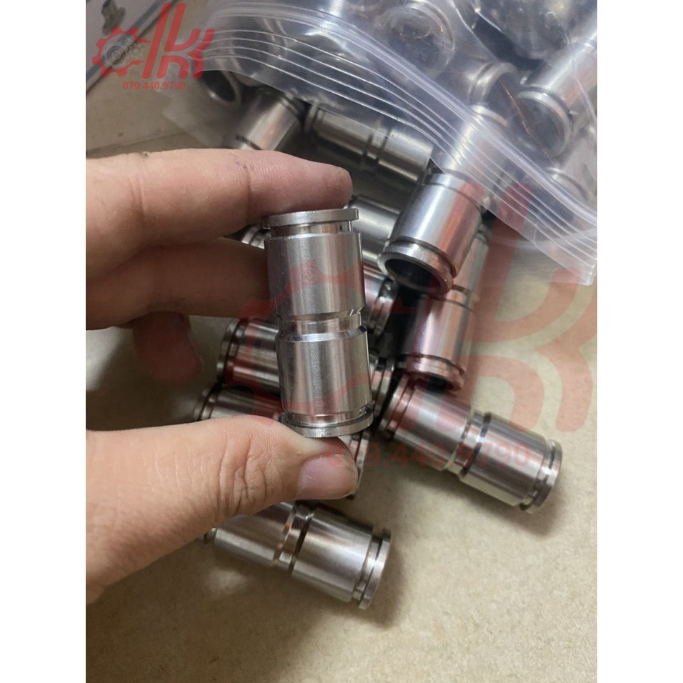 Nối 2 đầu ống khí nén inox IPU