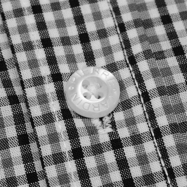 [ ORDER ] Áo Sơ Mi Nam Ngắn Tay Pierre Cardin Black Check | BigBuy360 - bigbuy360.vn