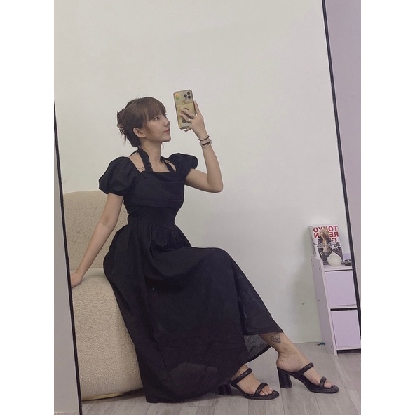 Đầm Myri cổ yếm bèo ( có bigsize cho nàng chubby ) H71