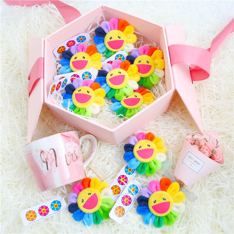 Huy hiệu cài áo hình hoa hướng dương sáng tạo