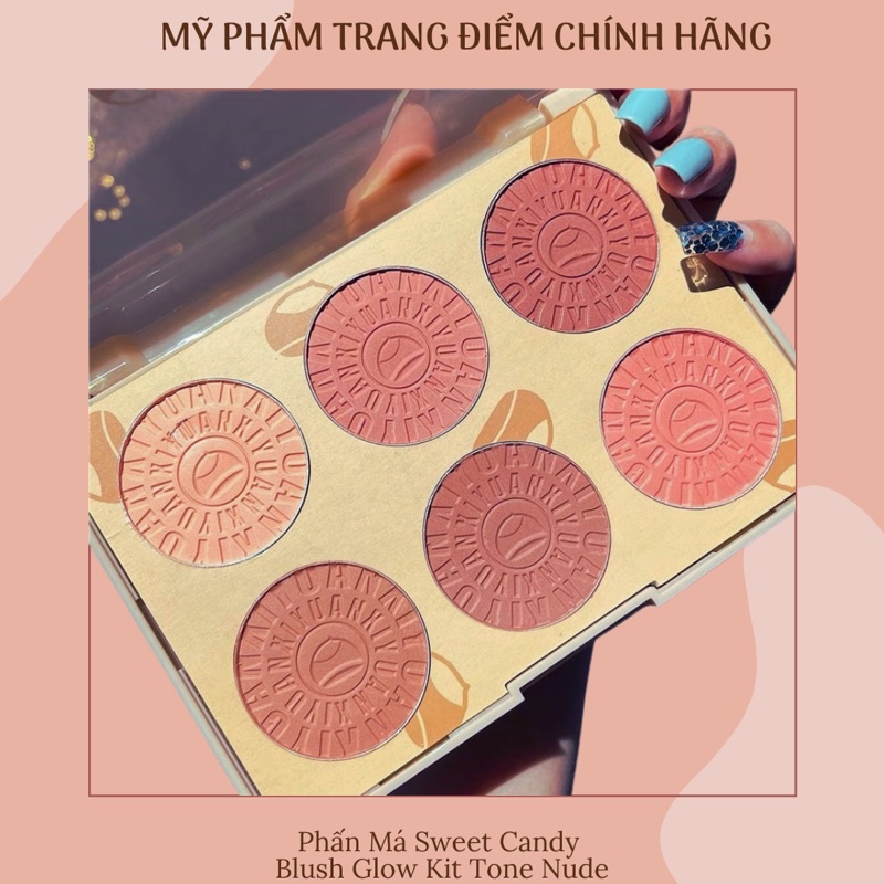 Phấn Má Hồng, Phấn Mắt Tone Nude Siêu Tây Makeup Natural Blush Trend Beauty | BigBuy360 - bigbuy360.vn