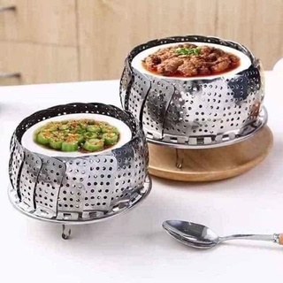 Vĩ hấp xoè inox có hộp siêu tiện lợi