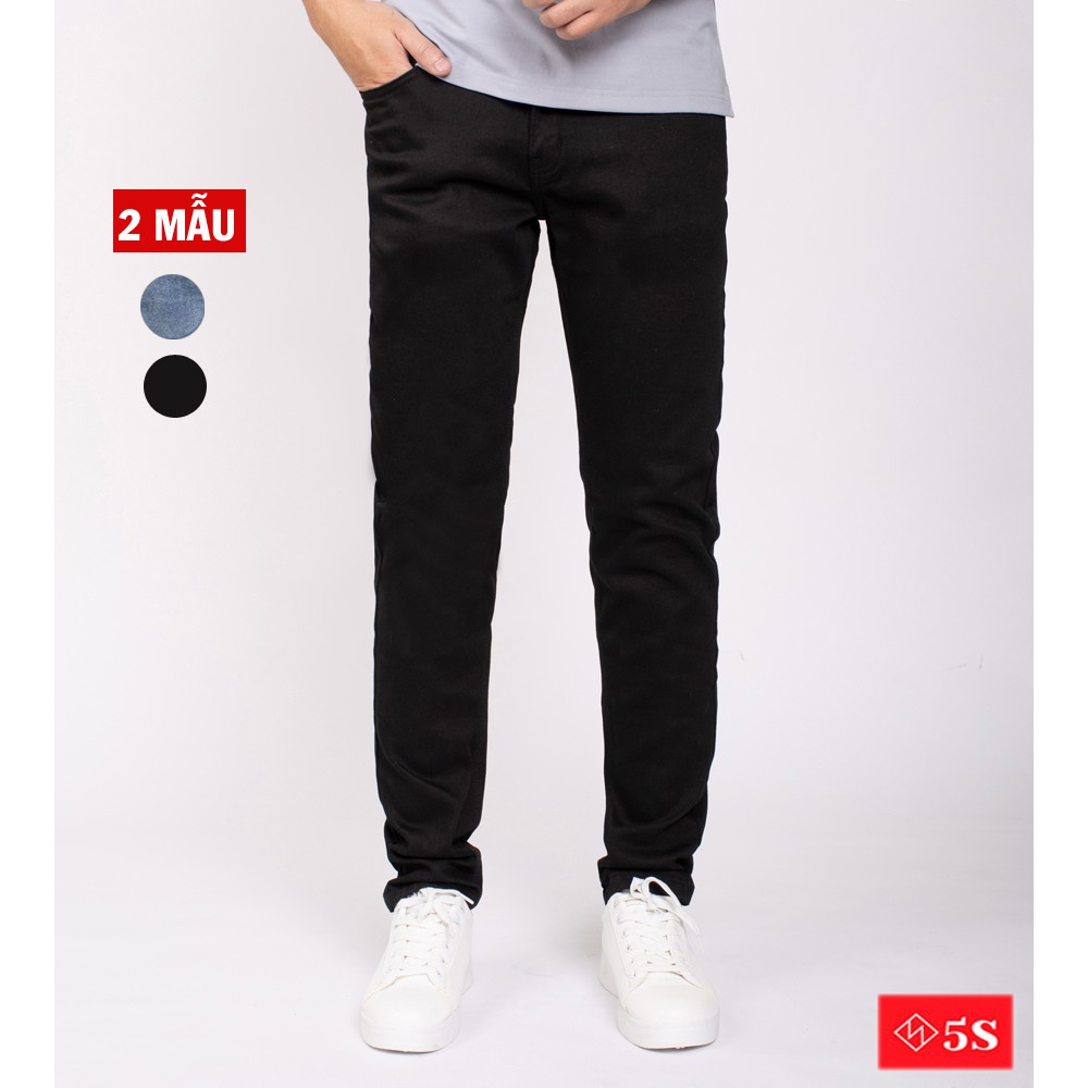 Quần Jean Nam 5S 3 Mẫu Cơ Bản, Phom Trẻ Trung, Ôm Vừa, Co Giãn Thoải Mái