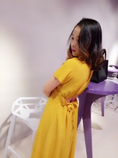 Đầm maxi xinh có ảnh thật