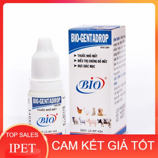 Nhỏ mắt cho chó mèo Bio 10ml - IPET SHOP
