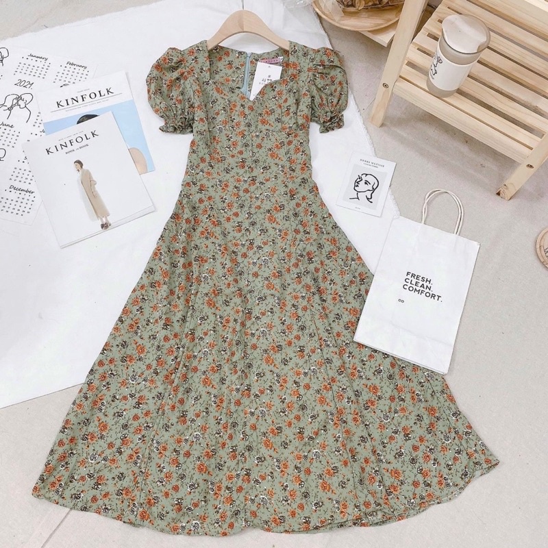 Đầm Hoa Nhí Bigsize 55kg Đến 100kg (L/XL/XXL)