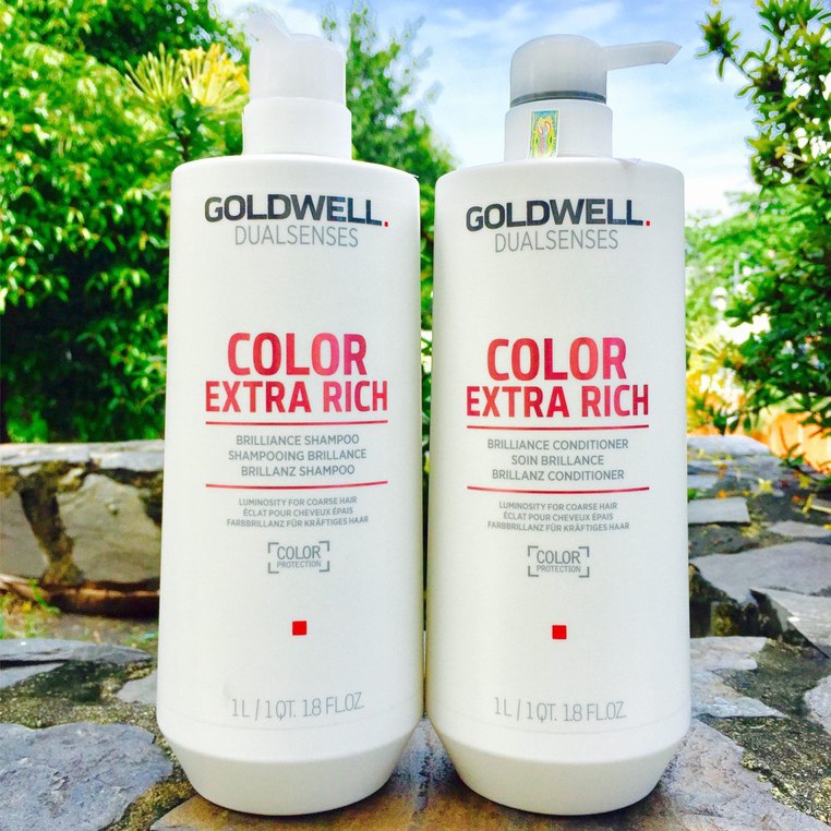 Dầu xả siêu dưỡng màu GOLDWELL DUALSENSES Color Extra Rich Conditioner 1000ml