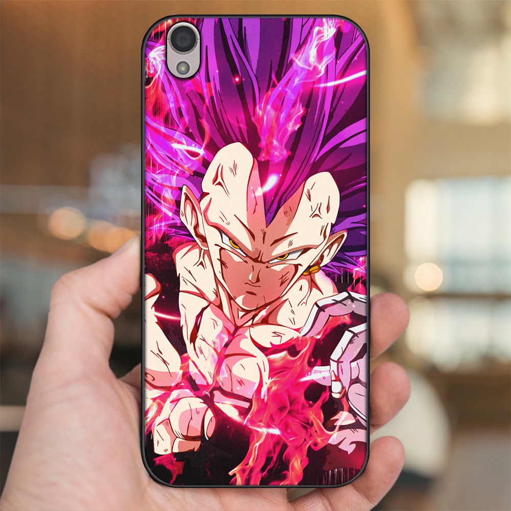 Ốp lưng Oppo A37 Neo 9, F1 Plus viền đen in hình Vegeta Dragon Ball