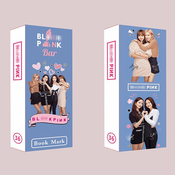 Bookmark Blackpink 62 ảnh kèm chữ kí