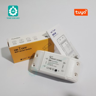 [MẪU MỚI] Công Tắc Wifi Điều Khiển Từ Xa Tuya Smart Basic (Tốt hơn sonoff basic)