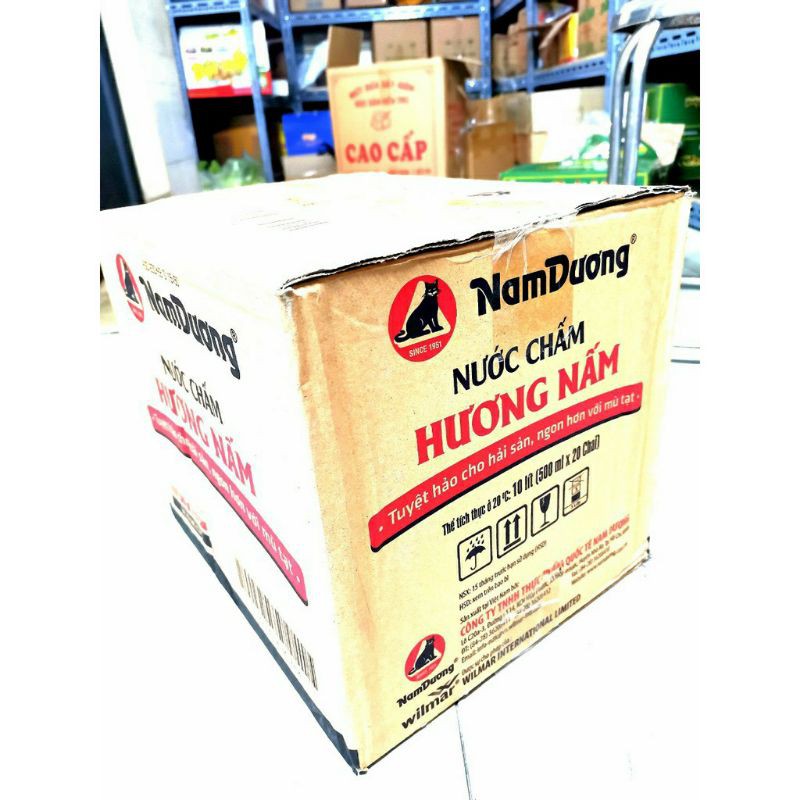Xì Dầu Hương Nấm Nam Dương.Chai 500ml