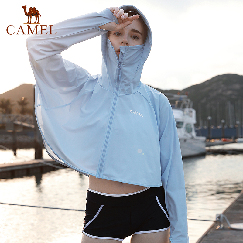 Áo khoác CAMEL chống nắng chống tia UV phong cách thể thao thời trang cho nữ