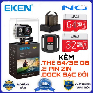 Camera 4k Eken H9r bản mới V8 nâng cấp 20MP - camera wifi ip xe máy oto phượt chống nước chống sốc chống rung