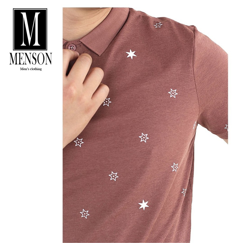 [Hàng Hiệu] Áo Thun Nam Có Cổ, Áo Polo Nam Cao Cấp Vải Cá Sấu Cotton Co Giãn 4 Chiều Chuẩn Form Chất Mát MENSON M2114 | BigBuy360 - bigbuy360.vn