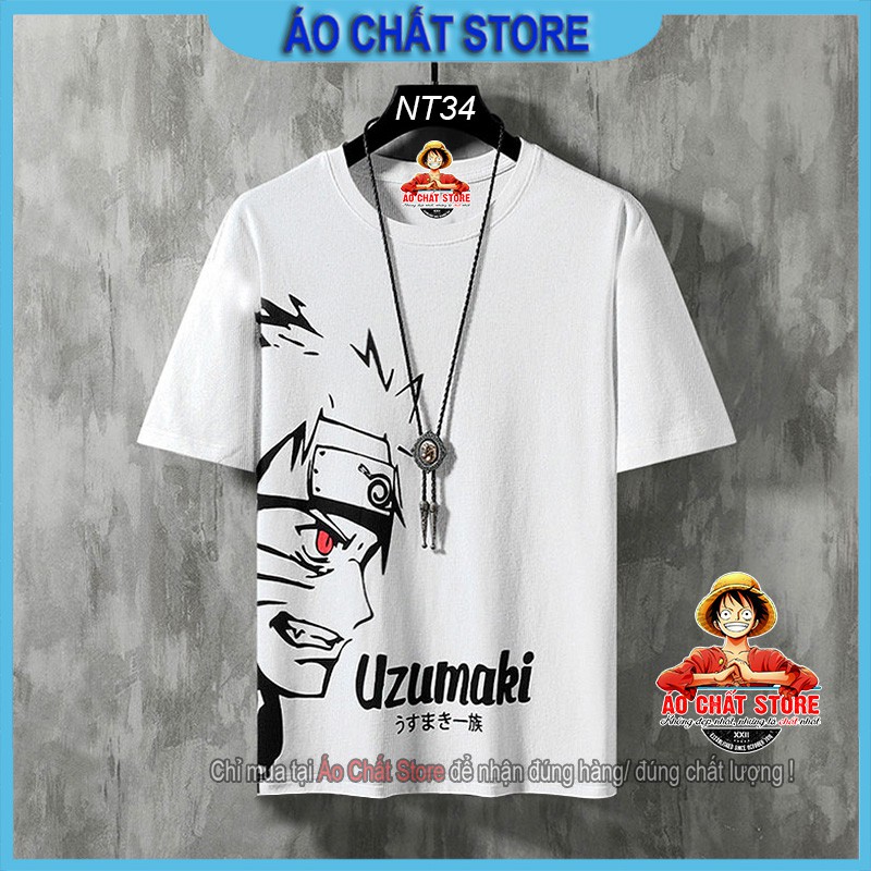 Áo Naruto Uzumaki | Itachi | Kakashi | Sasuke cực ngầu | Áo Naruto mẫu mới NT34 | Áo Chất Store