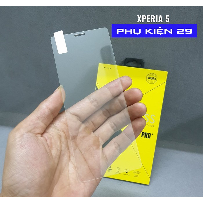 [Sony Xperia 5] Kính cường lực Glass Pro+ 9H