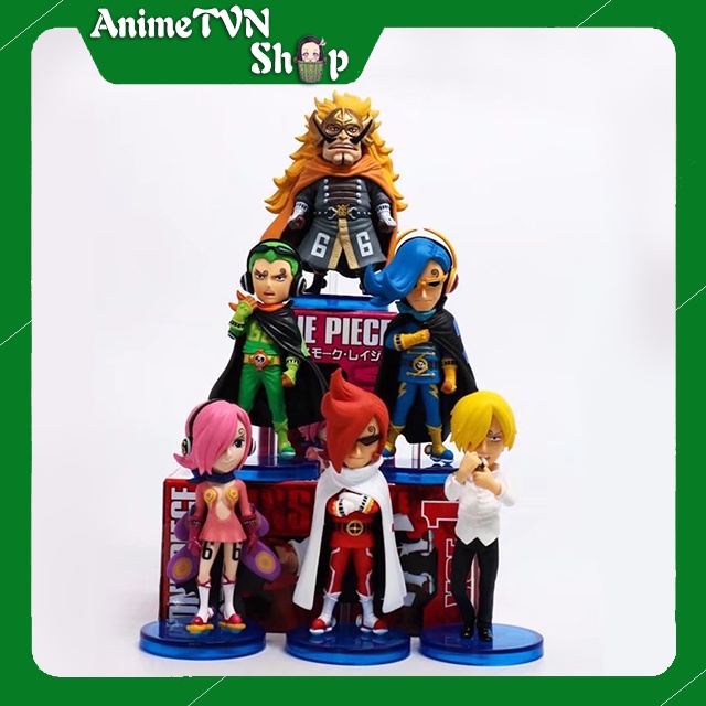 (Có lẻ) Set Combo 6 Mô hình Anime/Manga One Piece (Đảo hải tặc) Mẫu 6 Gia đình Vinsmoke Germa 66