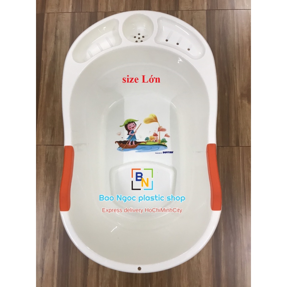 Thau tắm em bé Matsu nhựa Duy Tân size Nhỏ/Lớn/Đại