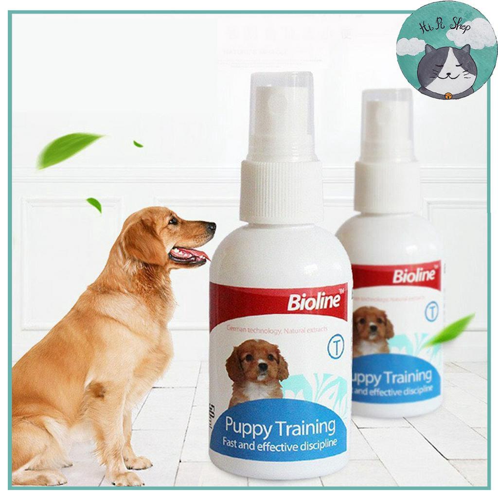 Lọ Xịt Vệ Sinh Đúng Chỗ Puppy Trainer Của Bioline Chó Chó Mèo Huấn Luyện Thú Cưng Đi Vệ Sinh
