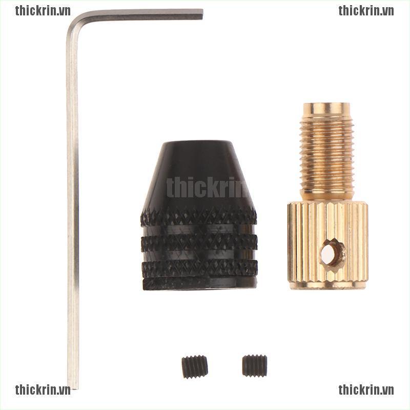 <Hot~new>0.5-3.2 mm Drill Bit Electric Motor Micro Drill Chuck Hex Drill Chuck Adapter