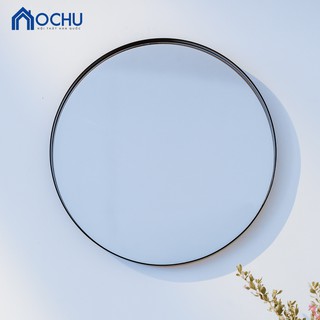 GƯƠNG TRÒN TREO TƯỜNG KHUNG SẮT HÀN QUỐC - IRON MIRROR 50 - Đ
