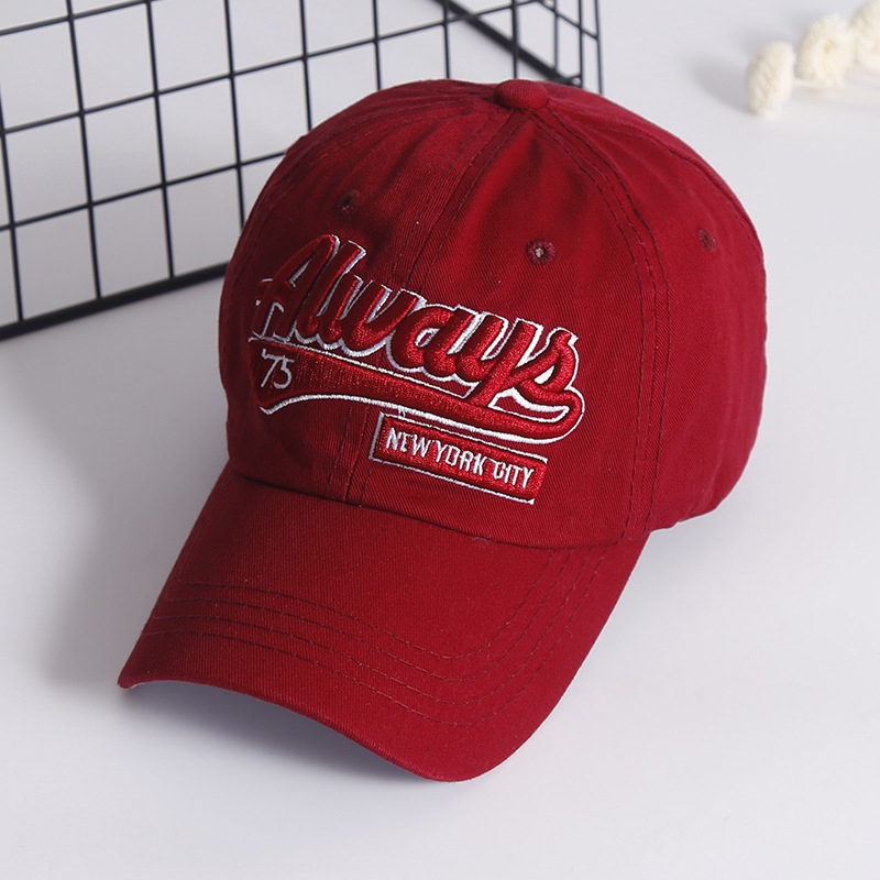 Mũ Lưỡi Trai LINJW Thiết Kế Phong Cách Hàn Quốc