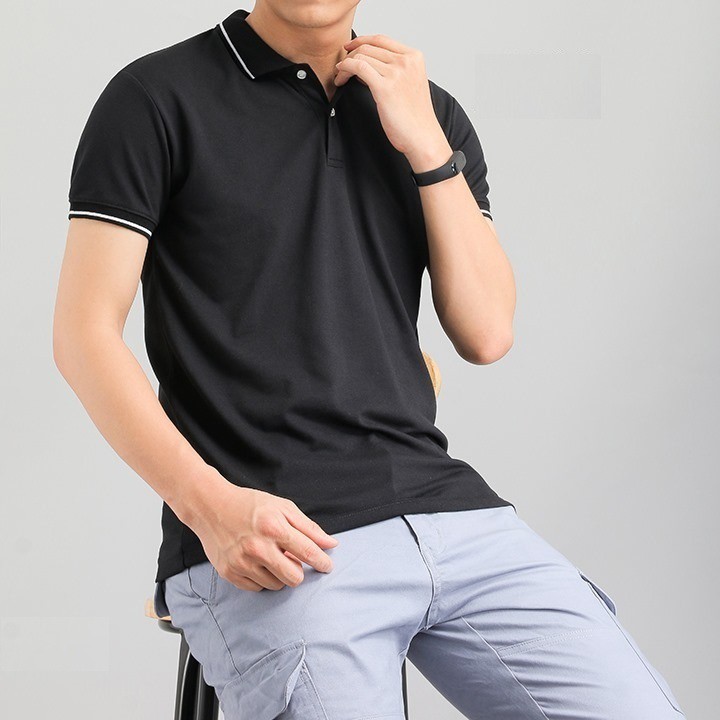 Áo polo nam, áo phông cổ bẻ nam chất đẹp 6 màu basic dễ phối đồ (ACBPV) | BigBuy360 - bigbuy360.vn