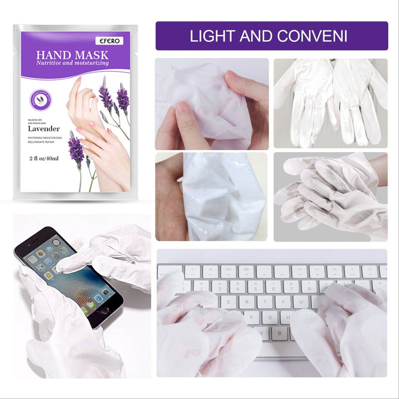 Mặt nạ tẩy tế bào chết cho da tay EFERO dưỡng ẩm chống lão hóa | BigBuy360 - bigbuy360.vn