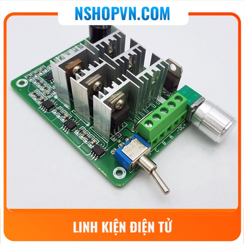 Bộ điều khiển tốc độ động cơ không chổi than có đảo chiều DC 5-36V