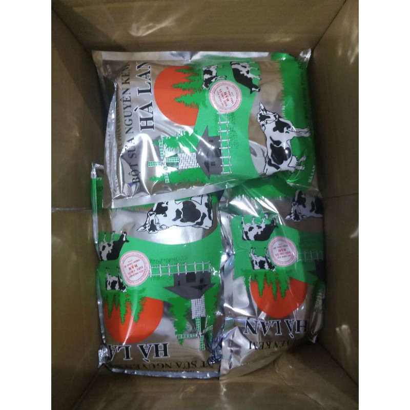 Bột sữa nguyên kem HÀ LAN ít đường hơn - 500gram - Bột sữa nguyên kem HÀ LAN