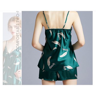 Bộ ngủ lụa 2 dây(Hàng Cao Cấp)