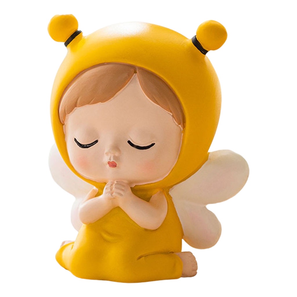 Ống Heo Tiết Kiệm Hình Chú Ong Hoạt Hình Trang Trí Nhà Cửa