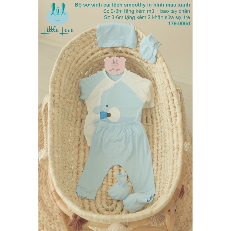 Bộ sơ sinh smoothy littlelove