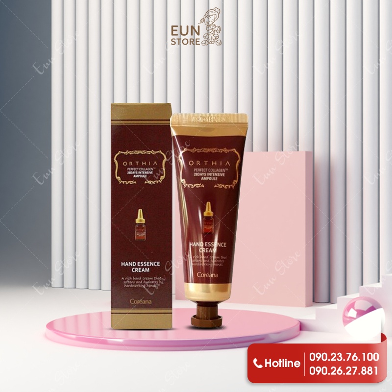 Kem dưỡng da tay chứa tinh chất Collagen đậm đặc | HANDE ESSENCE CREAM | ORTHIA - 50ml