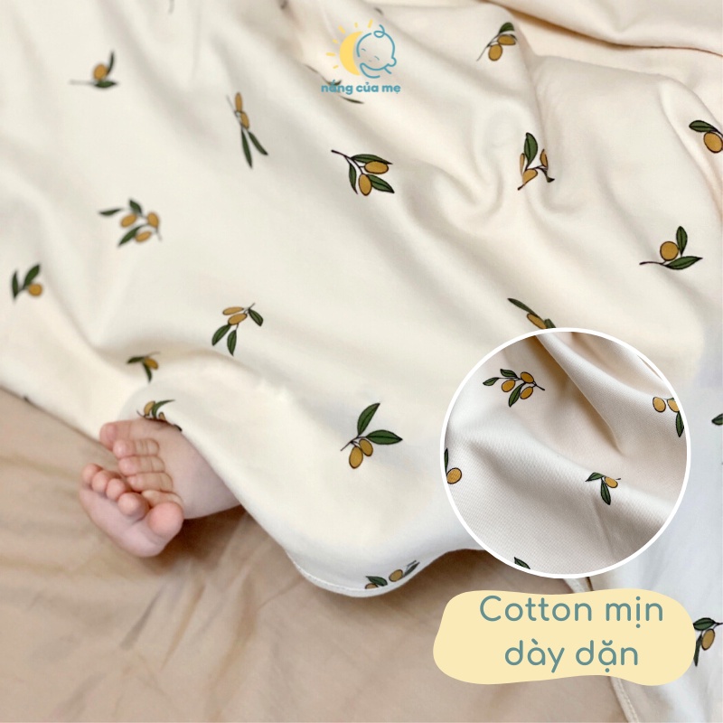 Chăn Đa Năng Cao Cấp Cho Bé Nắng Của Mẹ Chất Cotton Dày Dặn Đanh Mịn Mềm Mại 83x83cm _CHANCOTTON