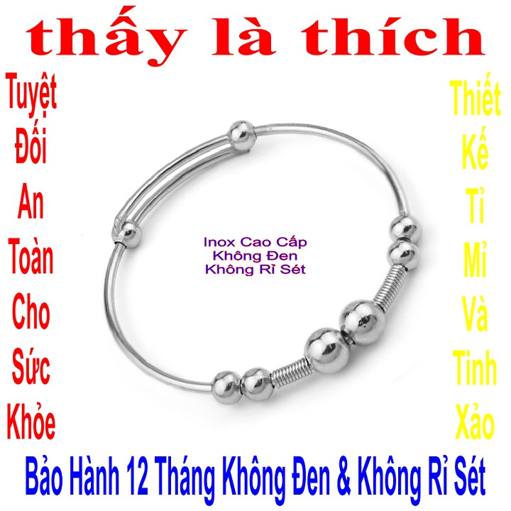 Kiềng đeo chân cho bé trai - An toàn cho trẻ - Cam kết 1 đổi 1 nếu hoen , gỉ sét