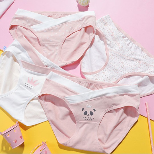 Quần lót bầu cạp chéo cotton mềm mại