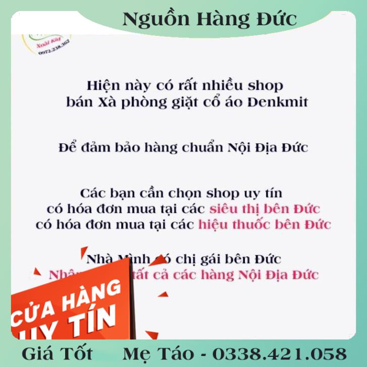 Xà phòng tẩy trắng cổ áo Denkmit 100g của Đức -Nội địa Đức Đủ Bill