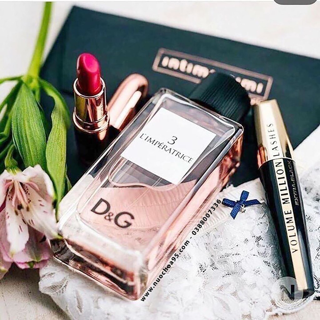 -𝑺𝒄𝒆𝒏𝒕𝒔𝒂𝒊𝒈𝒐𝒏- Nước Hoa Nữ D&G L`imperatrice 3 10ml