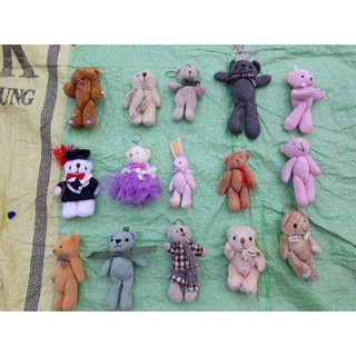 gấu bông teddy mini có khớp