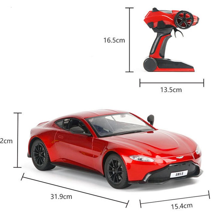 Mô hình xe, siêu xe Aston Martin Vantage ô tô điều khiển từ xa Drift 1:14 có visai ô tô Aston Martin điều khiển từ xa