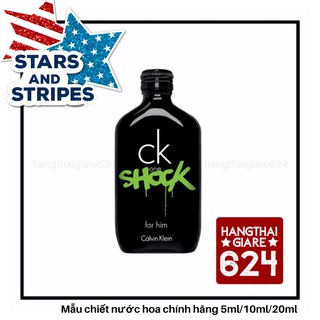 Supperstarvn® Nước hoa dùng thử CK One Shock for him Test 10ml/20ml Spray / Chuẩn authentic