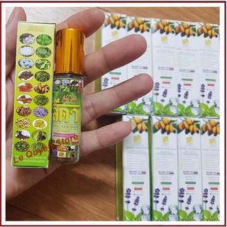 Combo 6 chai dầu thảo dược 20 vị sita brand herbal liquid balm thái lan 8ml