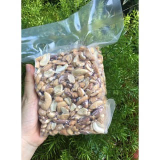 14kg hạt điều rang muối bể/vỡ giá hạt dẻ - Còn vỏ lụa
