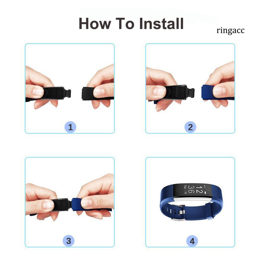 Dây đeo thay thế cho đồng hồ thông minh Id115 Plus/ Id115Hr Plus/ Id115 Plus Hr